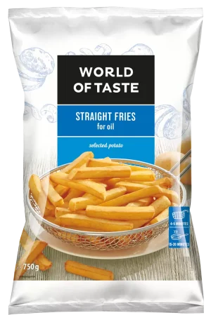 Cartofi prăjiți drepți