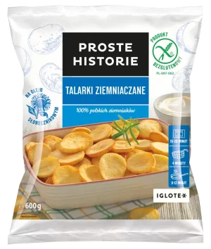 Cartofi tăiați felii